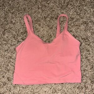 Pink Lululemon align tank